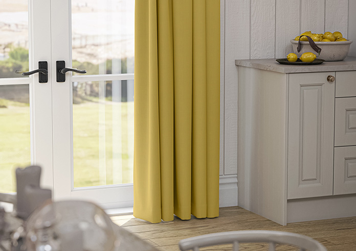 Lyra, Mustard - Made to Measure Curtains - Image 5